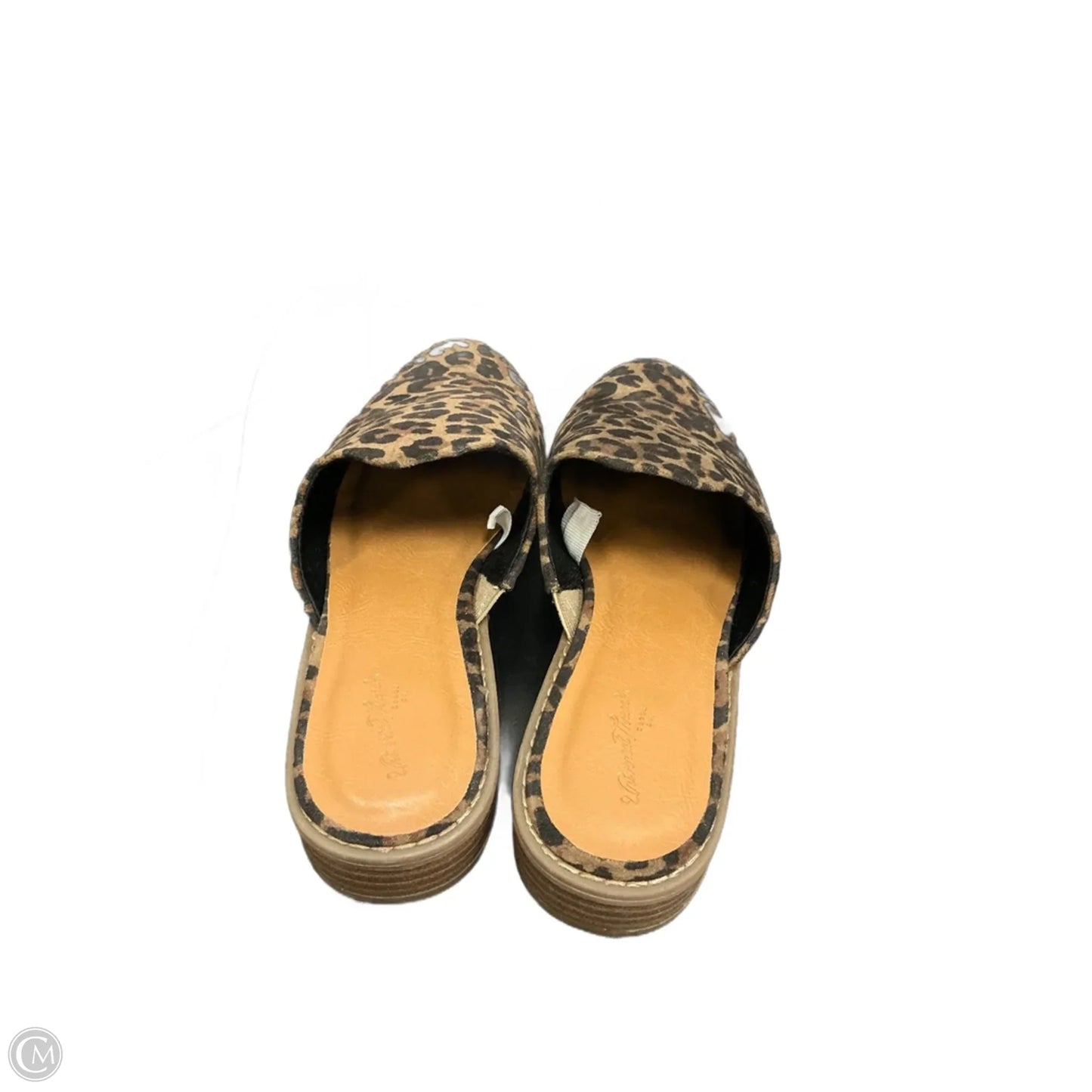 Shoes Heels Block By Universal Thread In Animal Print, Size: 6.5