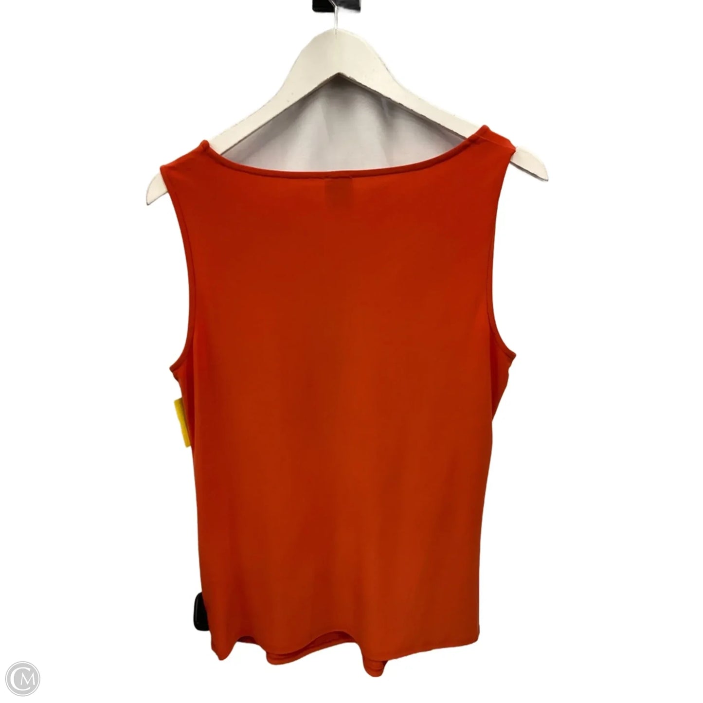 Top Sleeveless By Anne Klein In Orange, Size: M