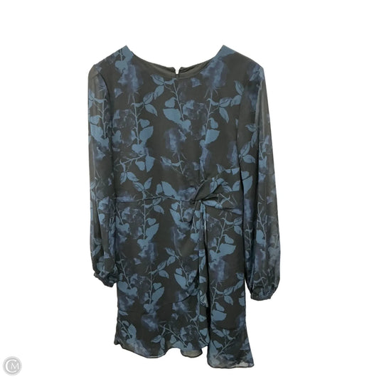 Dress Casual Short By Hutch In Black & Blue, Size: S