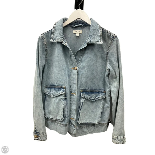 Jacket Denim By On 34th In Blue Denim, Size: S