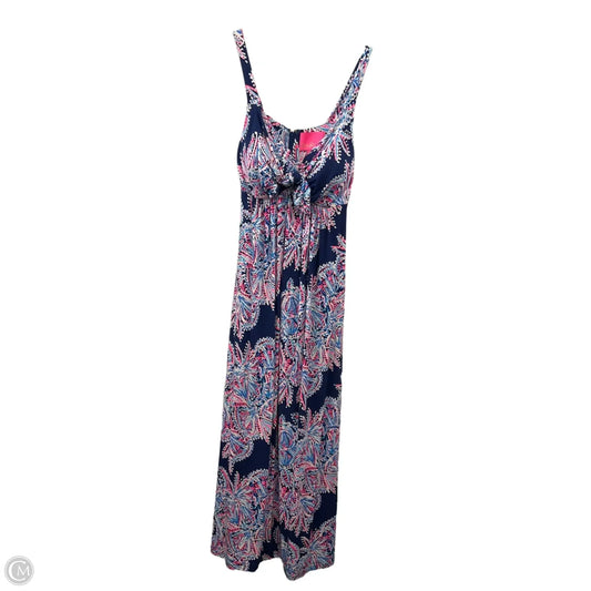 Dress Designer By Lilly Pulitzer In Blue & Pink, Size: S