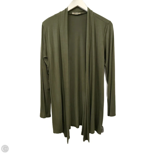 Cardigan By Clothes Mentor In Green, Size: Xl