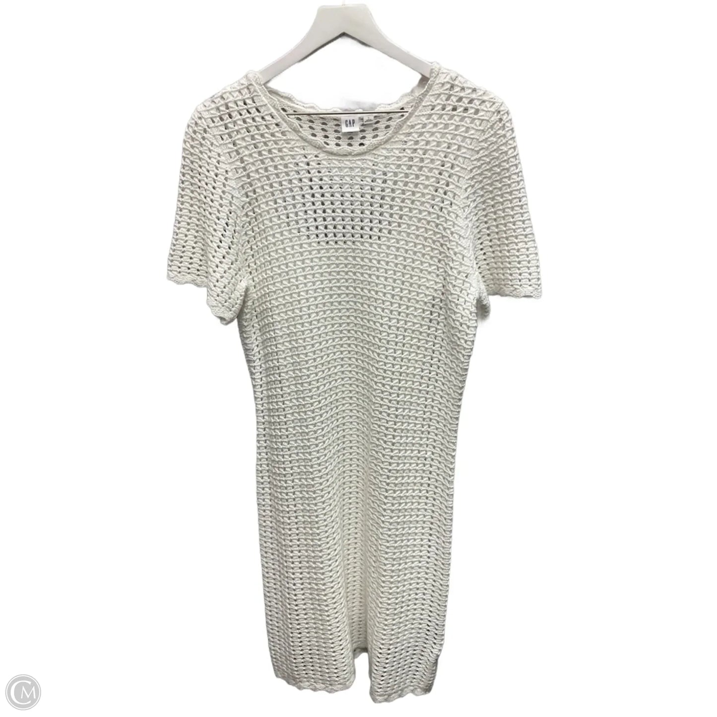 Dress Casual Short By Gap In White, Size: L