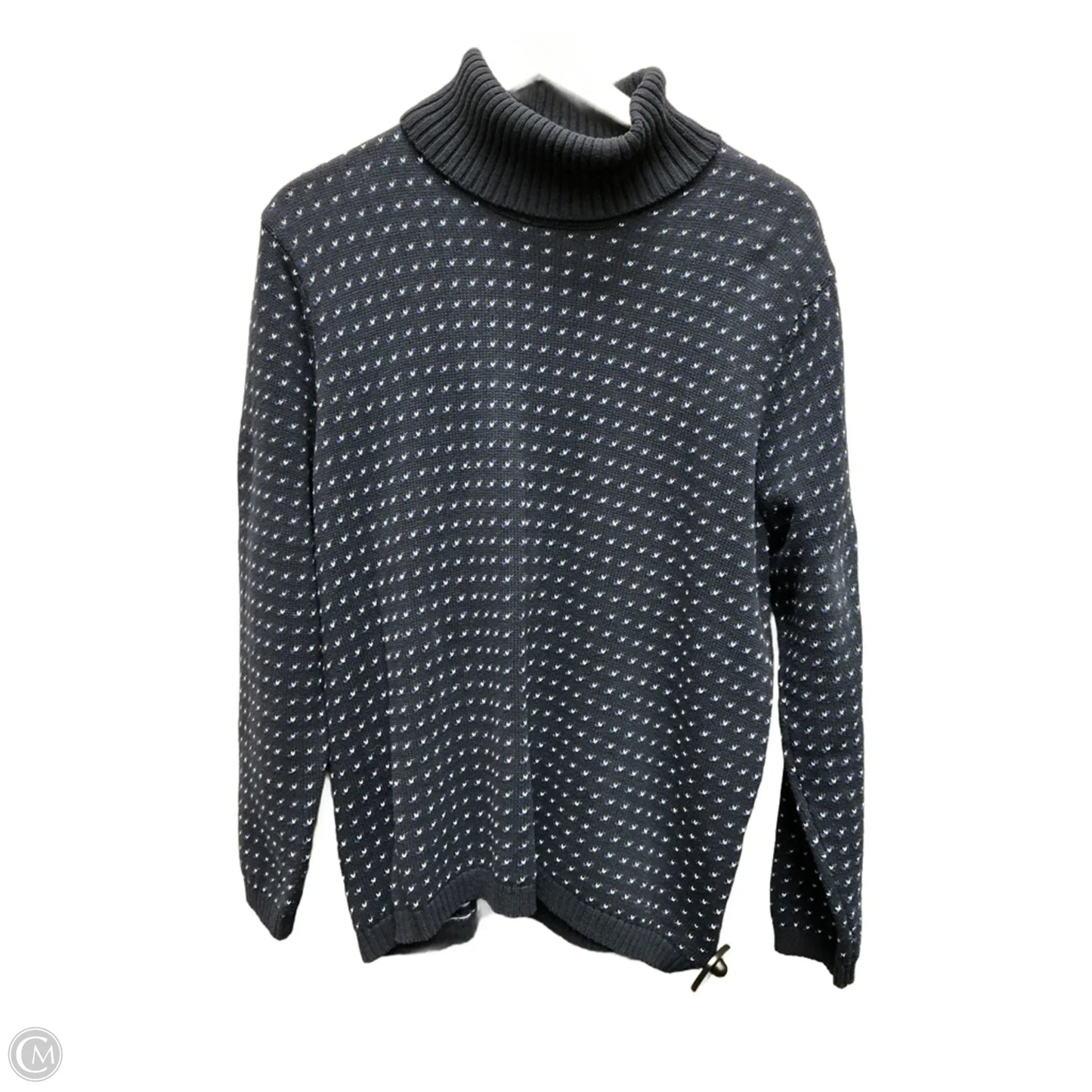 Sweater By Karen Scott In Blue, Size: Xl