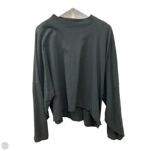 Top Long Sleeve By Aerie In Black, Size: Xxl