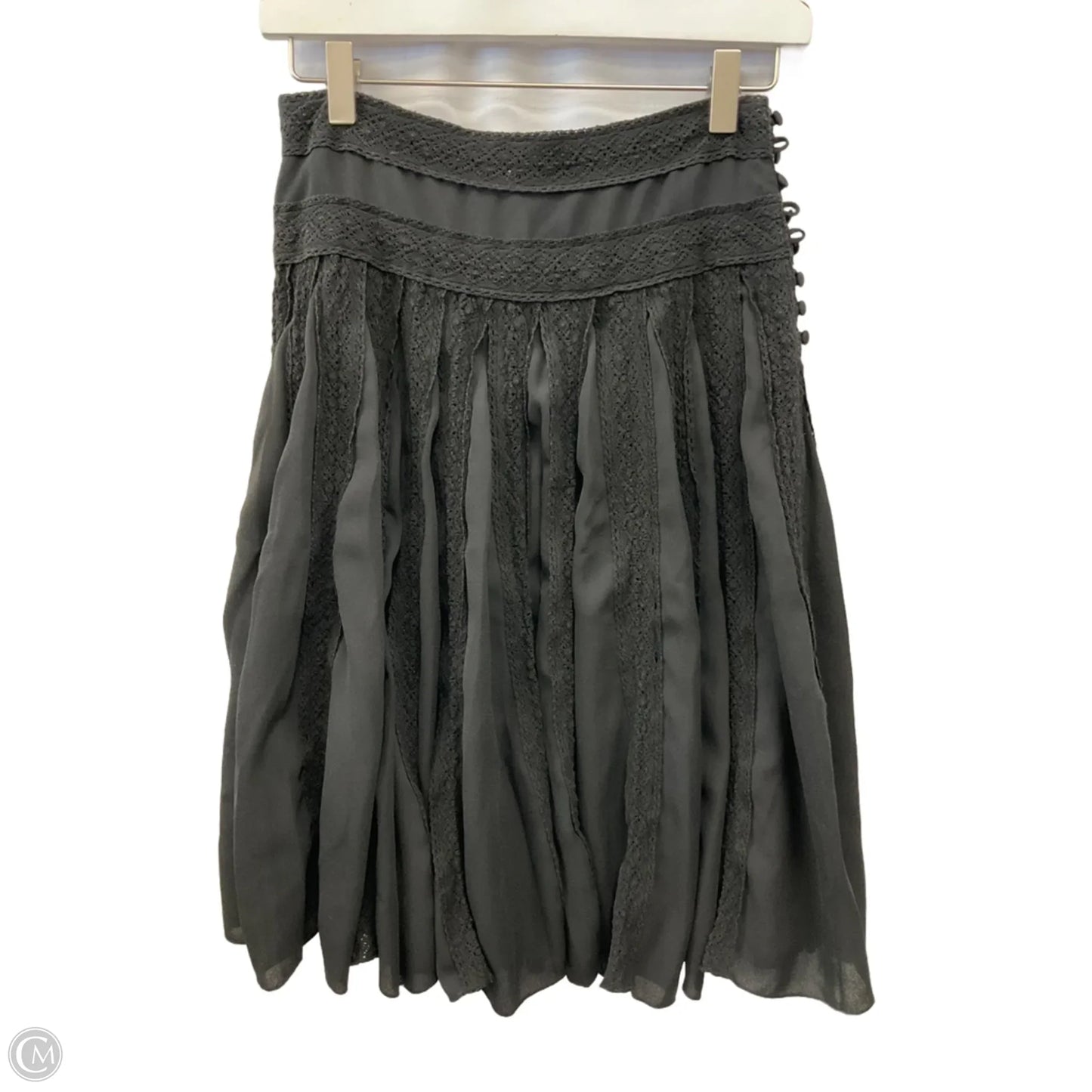 Skirt Midi By Boston Proper In Black, Size: 2