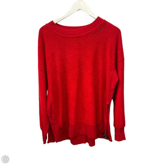 Top Long Sleeve By Aerie In Red, Size: M
