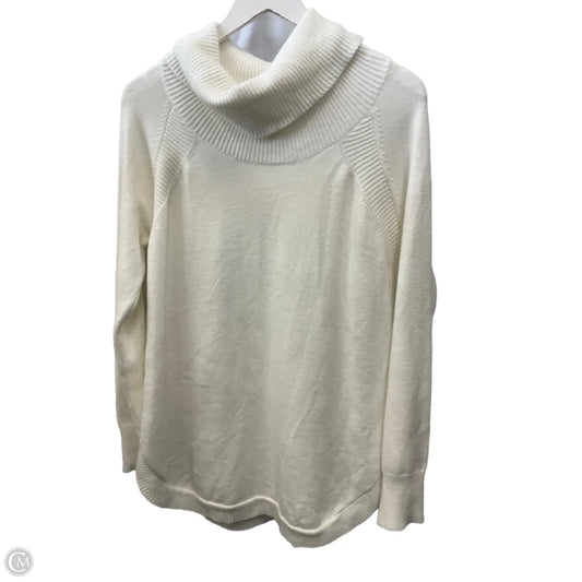 Sweater By Time And Tru In Ivory, Size: L