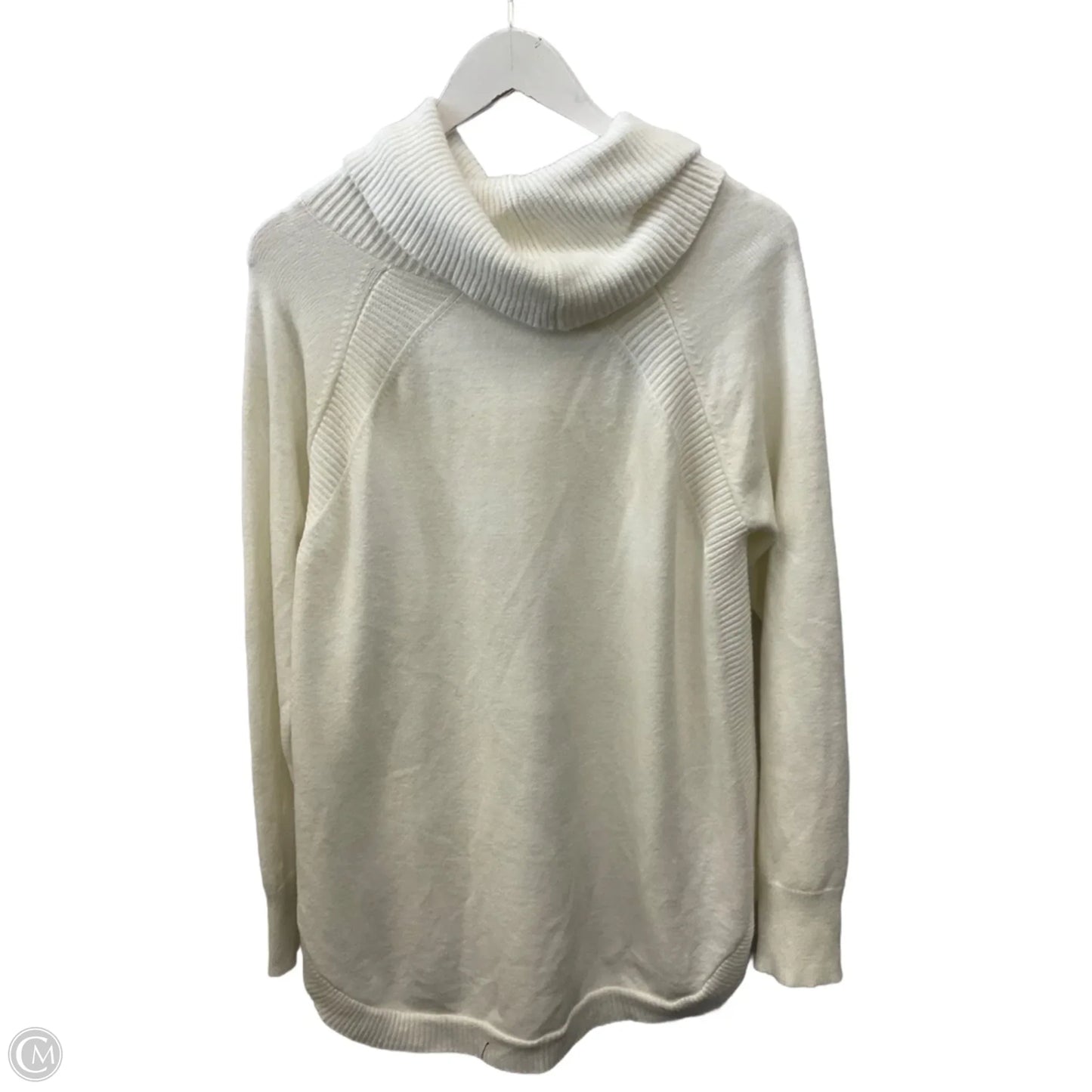 Sweater By Time And Tru In Ivory, Size: L