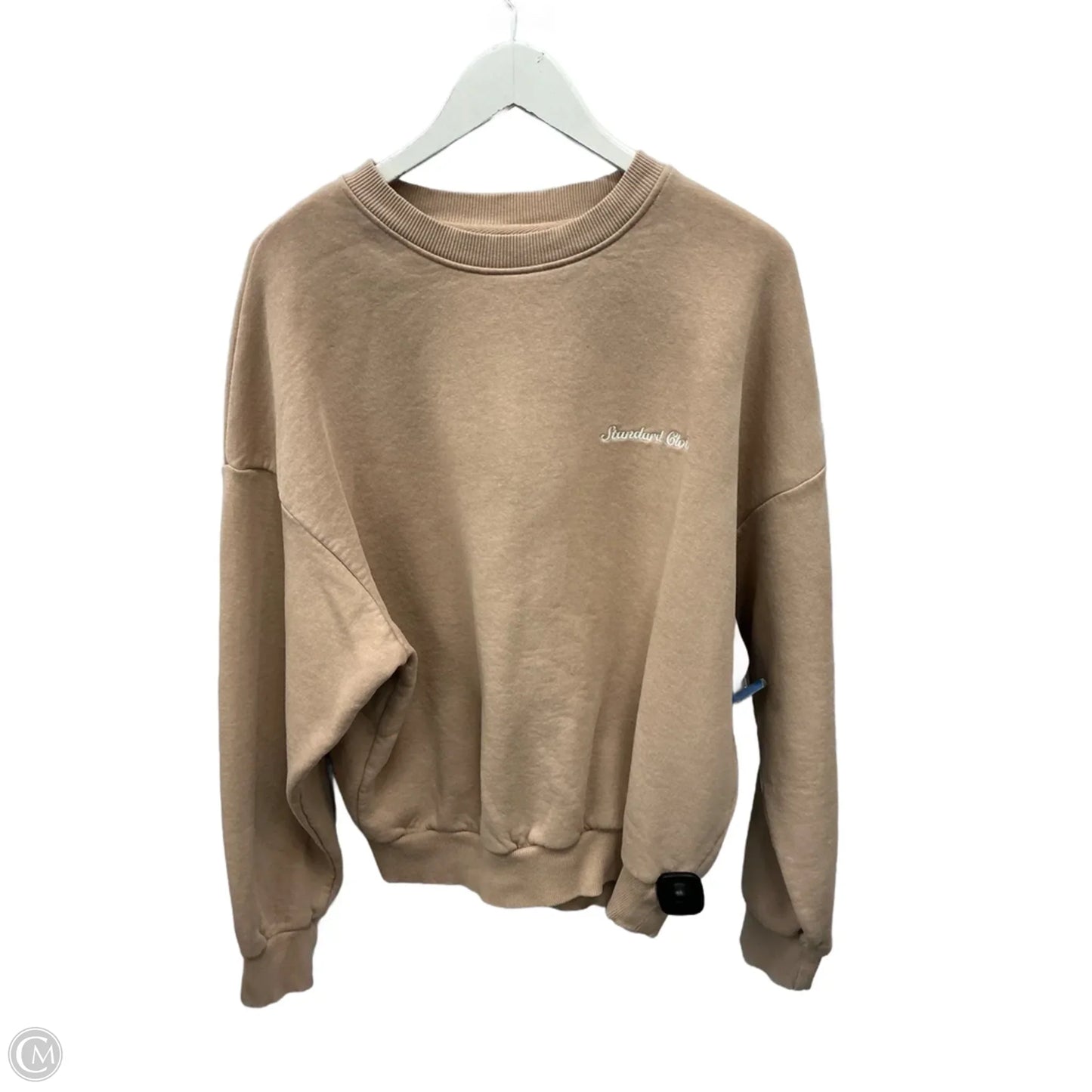 Sweatshirt Collar By Clothes Mentor In Pink, Size: M