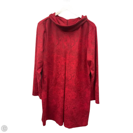 Dress Casual Short By Ethyl In Red, Size: Xl