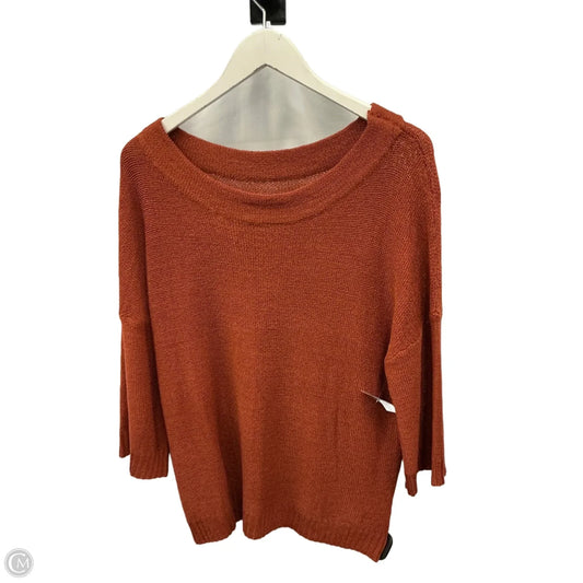 Top 3/4 Sleeve By Clothes Mentor In Red, Size: Medium