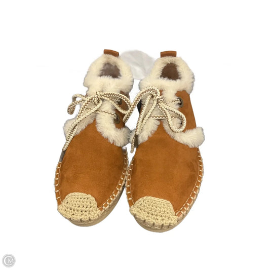 Shoes Flats By Yellow Box In Tan, Size: 8