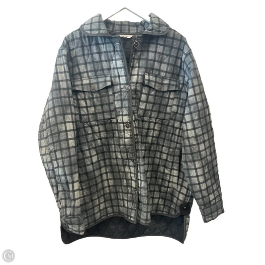Jacket Other By Time And Tru In Grey, Size: 3x