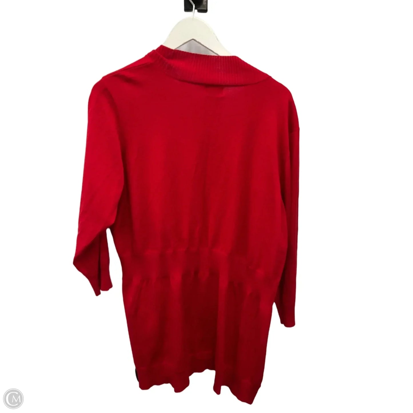 Cardigan By Simply Emma In Red, Size: 2x