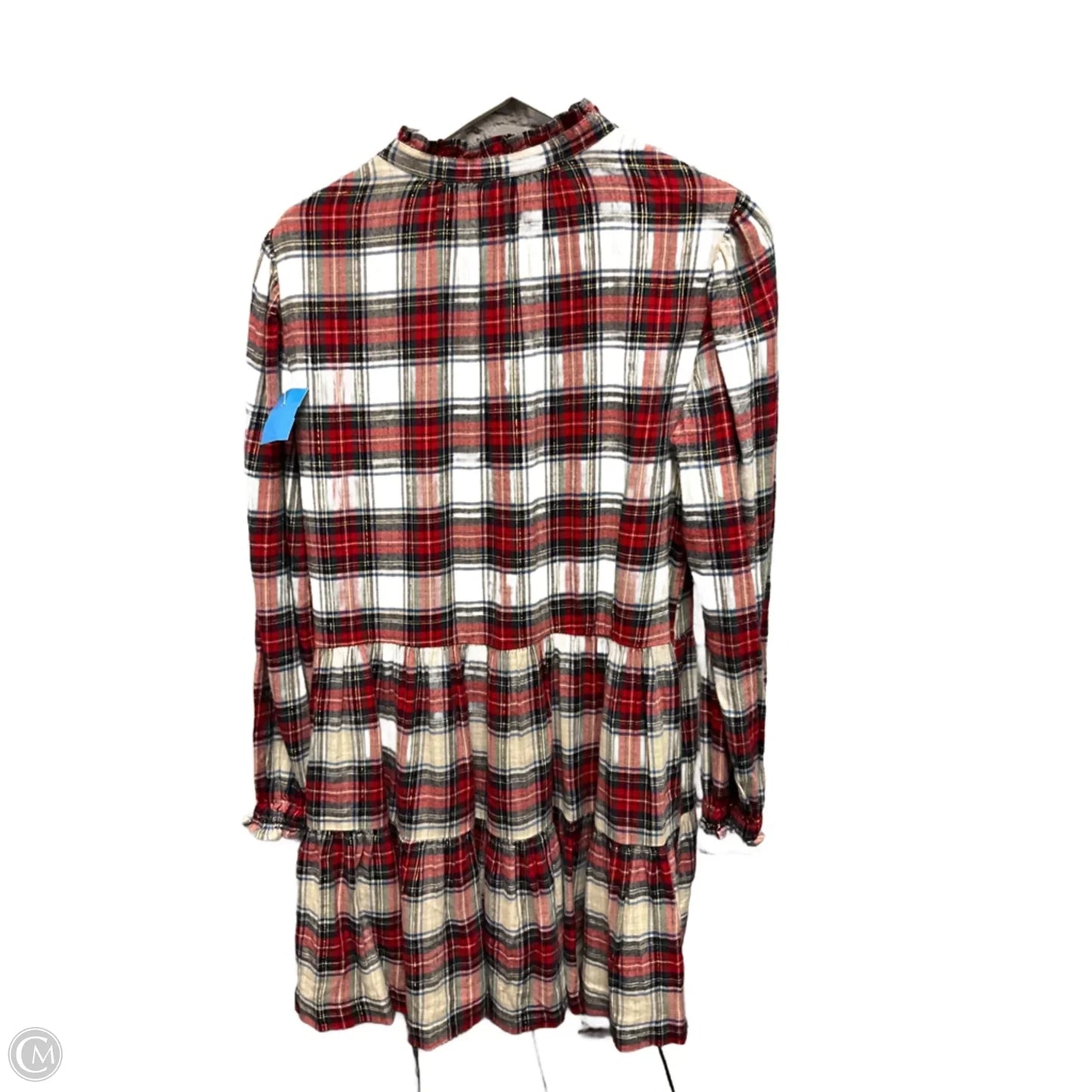 Dress Casual Short By Gap In Plaid Pattern, Size: S