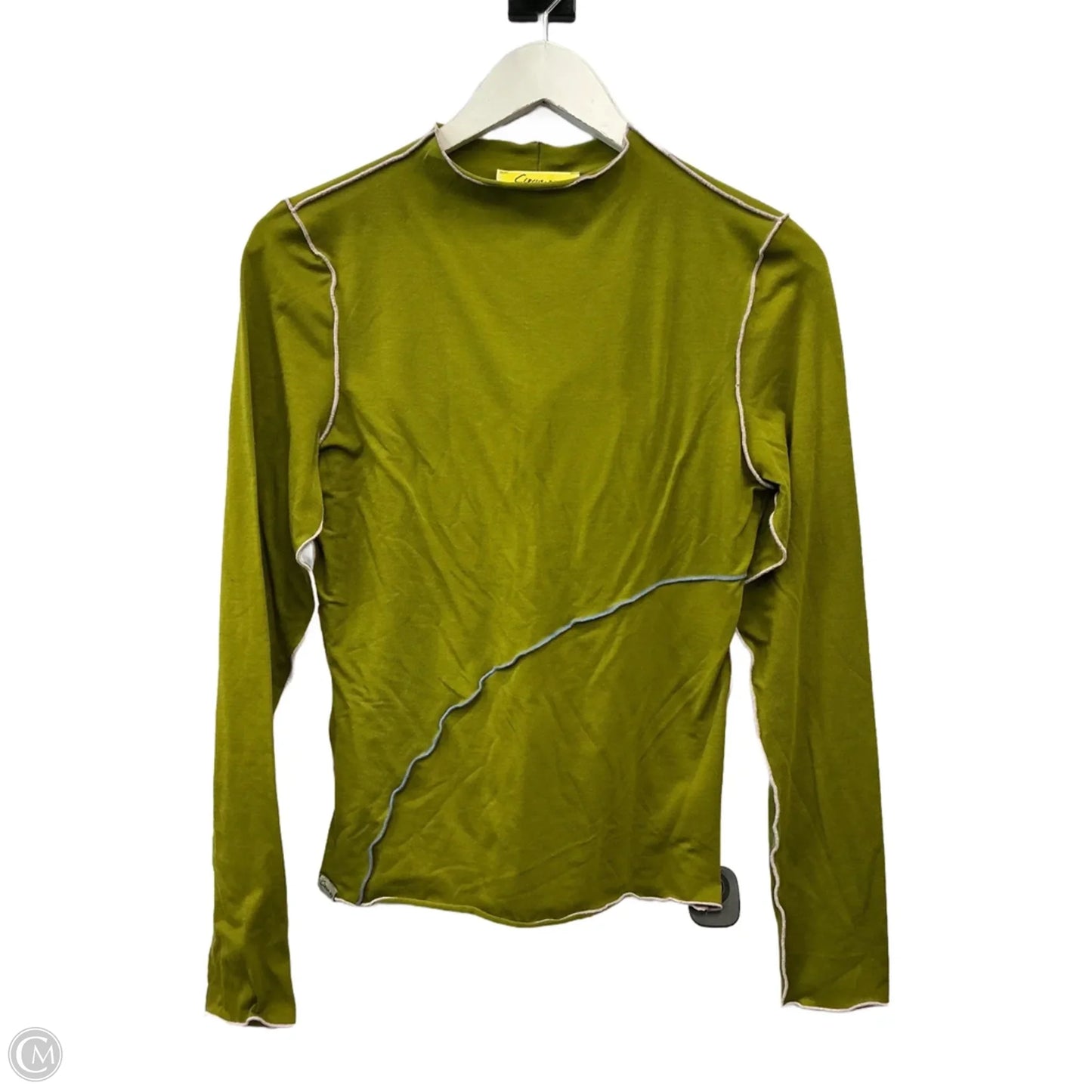 Top Long Sleeve By Clothes Mentor In Green, Size: S