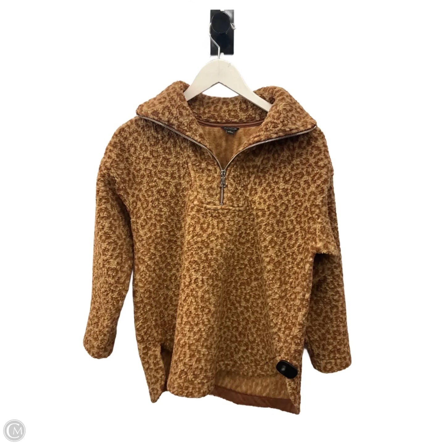 Sweatshirt Collar By Ann Taylor In Animal Print, Size: Xs