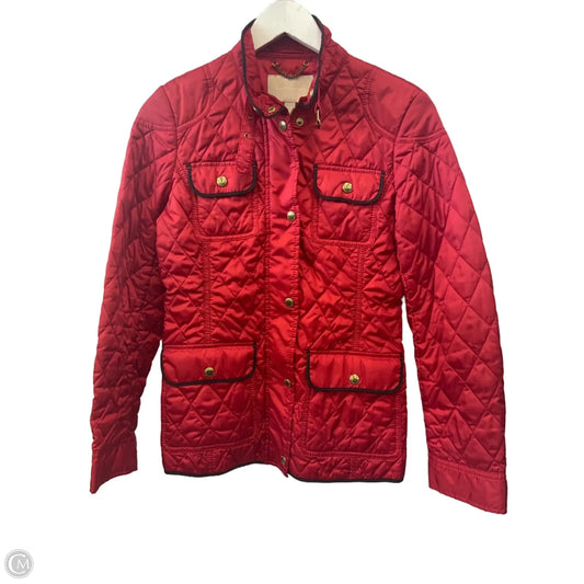 Coat Puffer & Quilted By Banana Republic In Red, Size: Xs