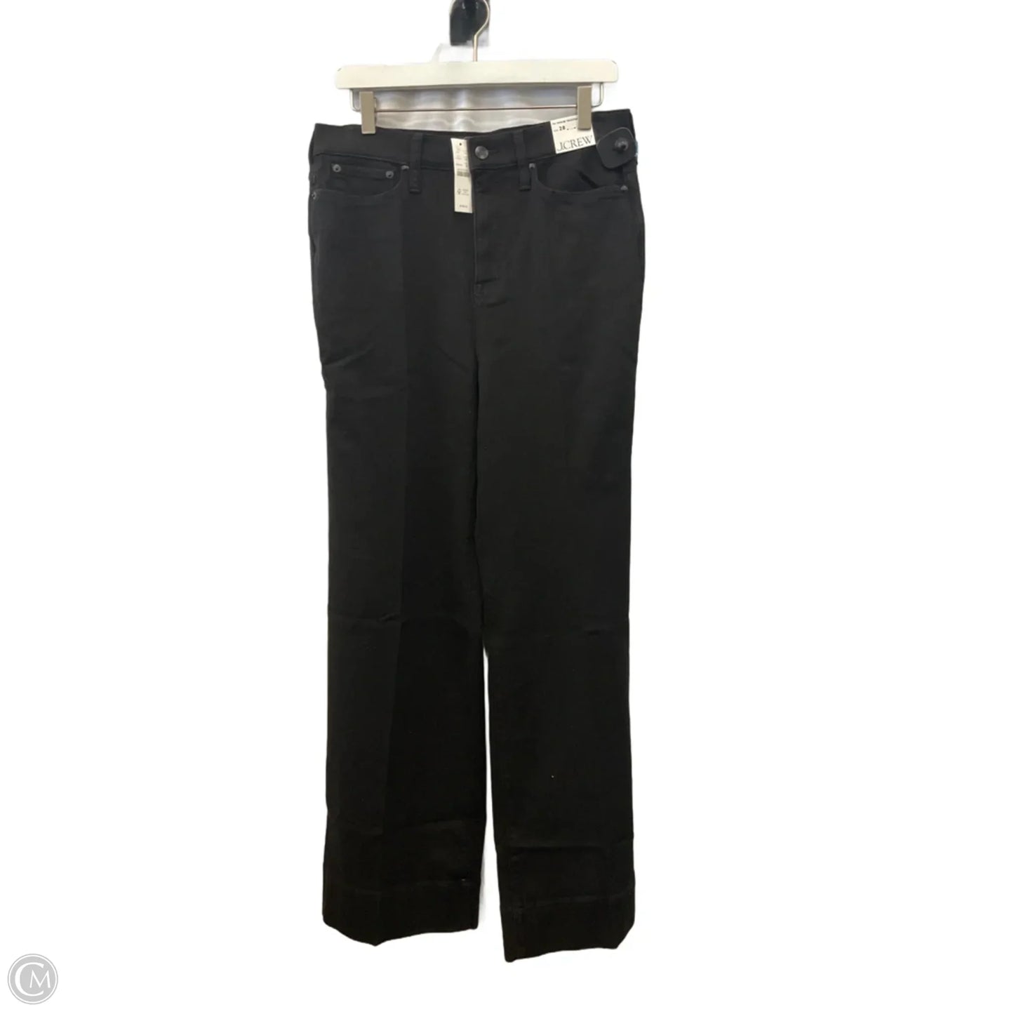 Jeans Flared By J. Crew In Black, Size: 6