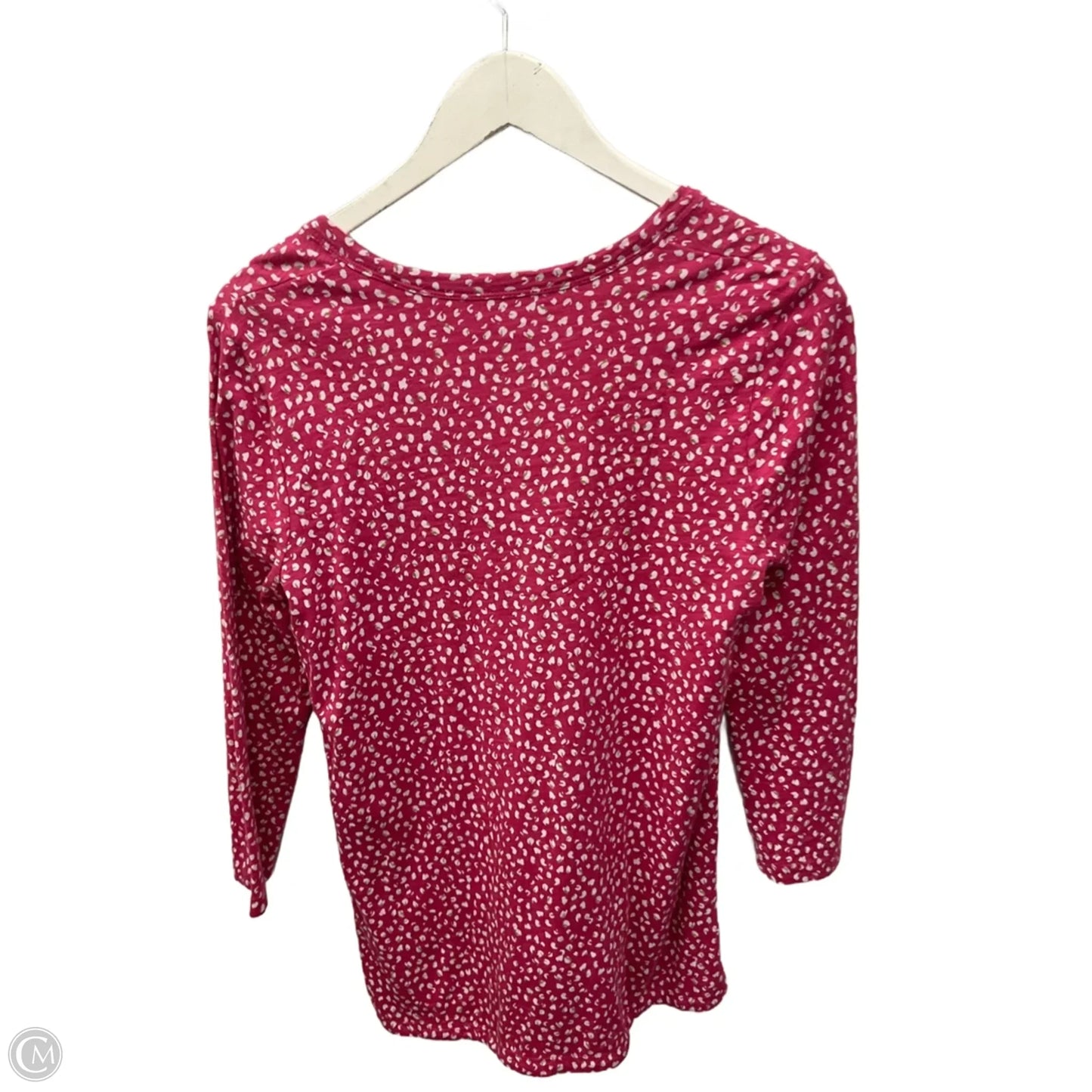 Top Long Sleeve By Chicos In Pink, Size: S