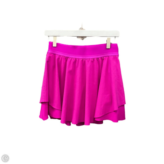 Athletic Skirt By Lululemon In Pink, Size: 6