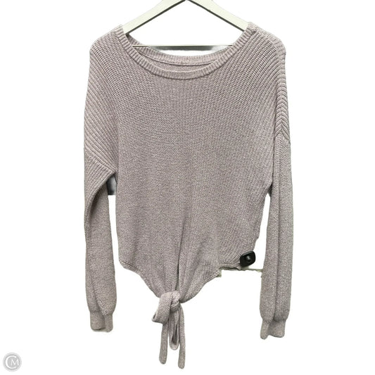 Sweater By Hollister In Purple, Size: M