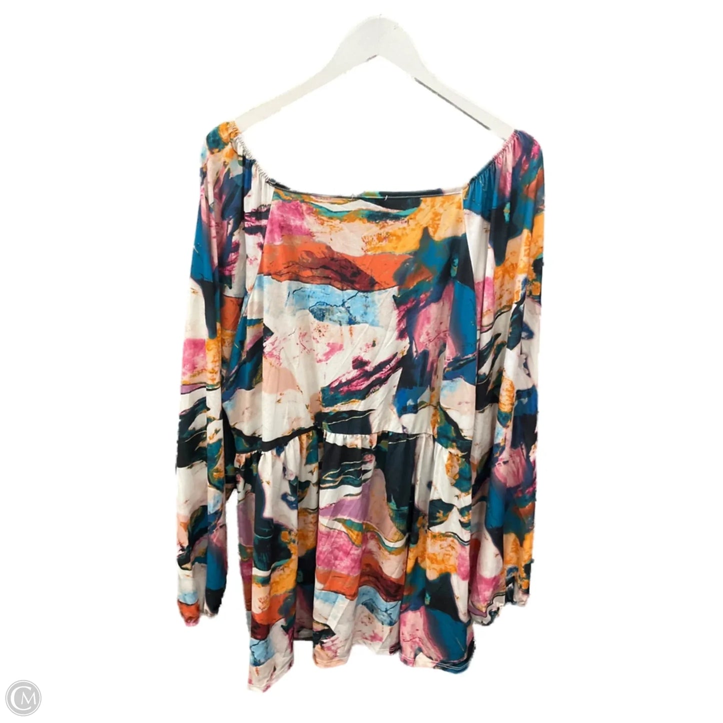 Top Long Sleeve By Heimish Usa In Multi-colored, Size: 3x