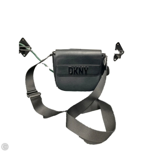 Crossbody Leather By Dkny, Size: Small