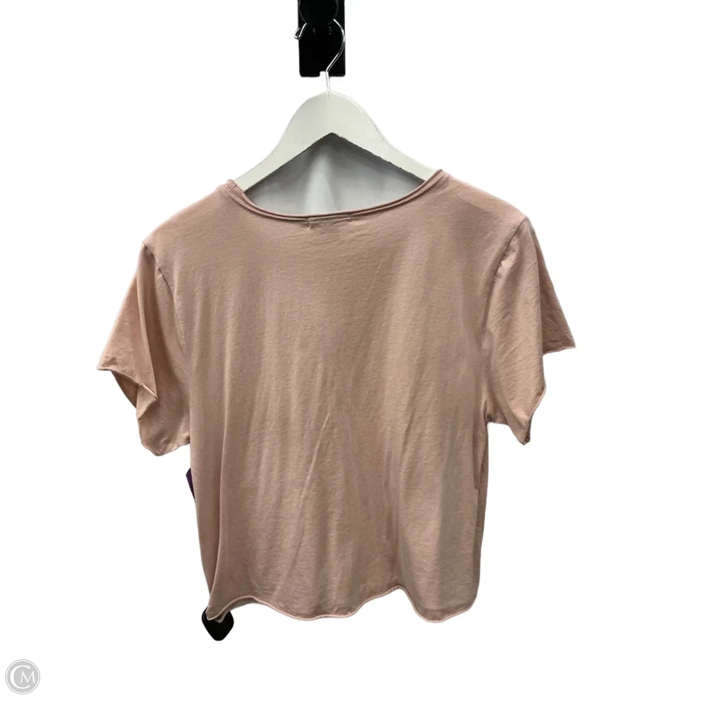 Top Short Sleeve By Threads 4 Thought In Pink, Size: M