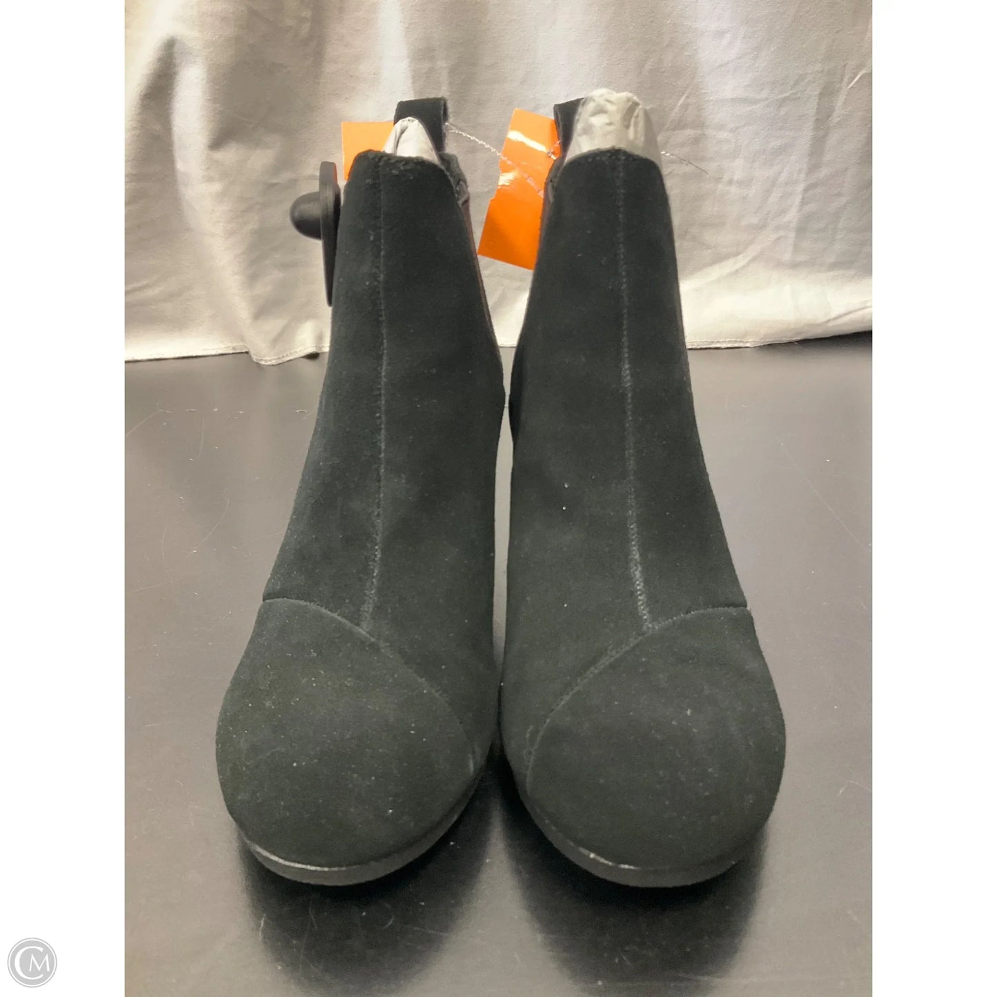 Boots Ankle Heels By Toms In Black, Size: 7.5