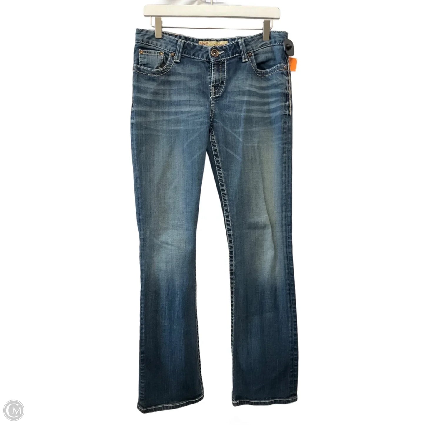 Jeans Boot Cut By Bke In Blue Denim, Size: 10