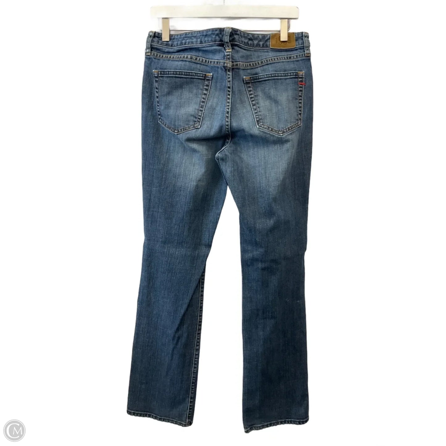 Jeans Straight By Gap In Blue Denim, Size: 10l