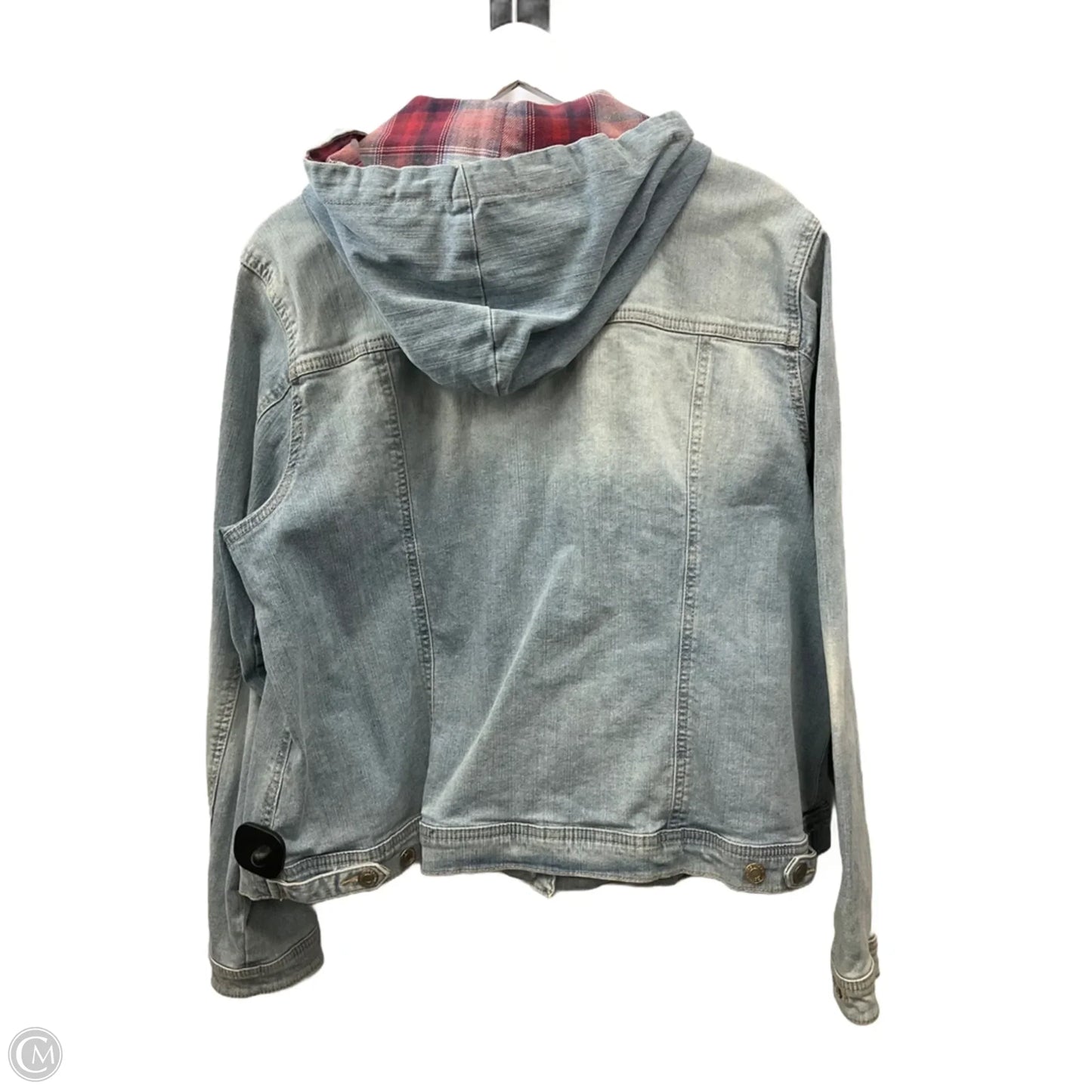 Jacket Denim By Maurices In Blue Denim, Size: 1x