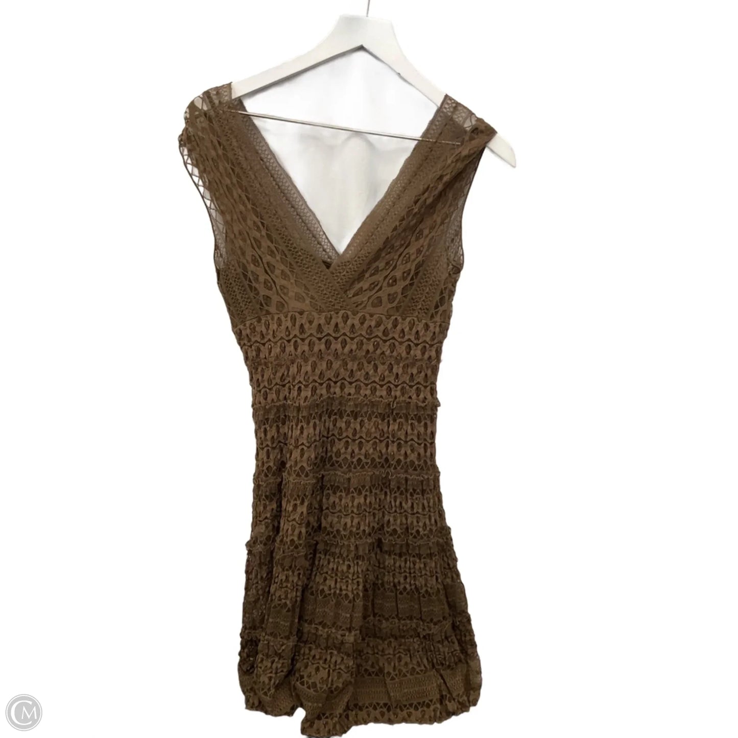 Dress Casual Midi By Max Studio In Brown, Size: 0
