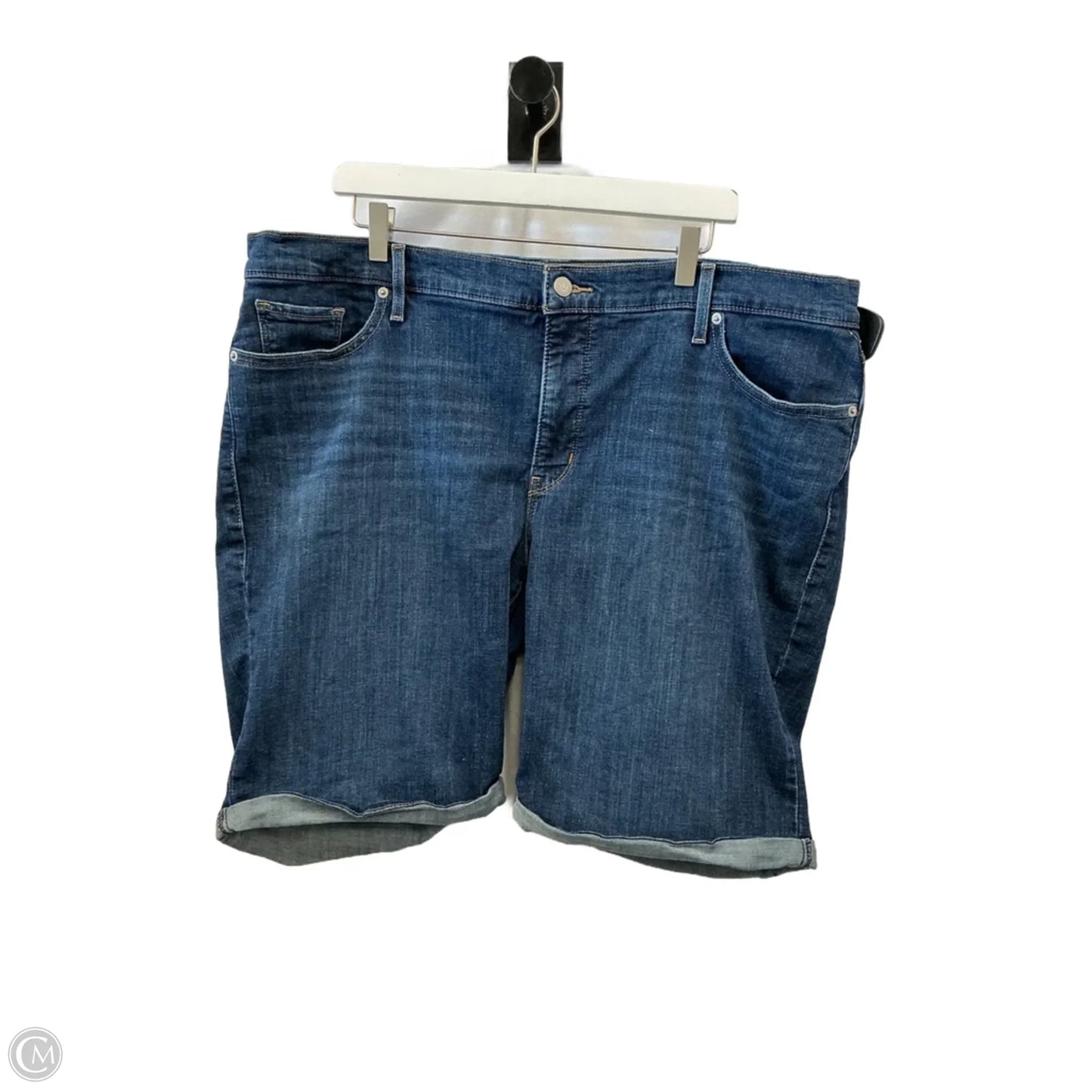 Shorts By Levis In Blue Denim, Size: 22