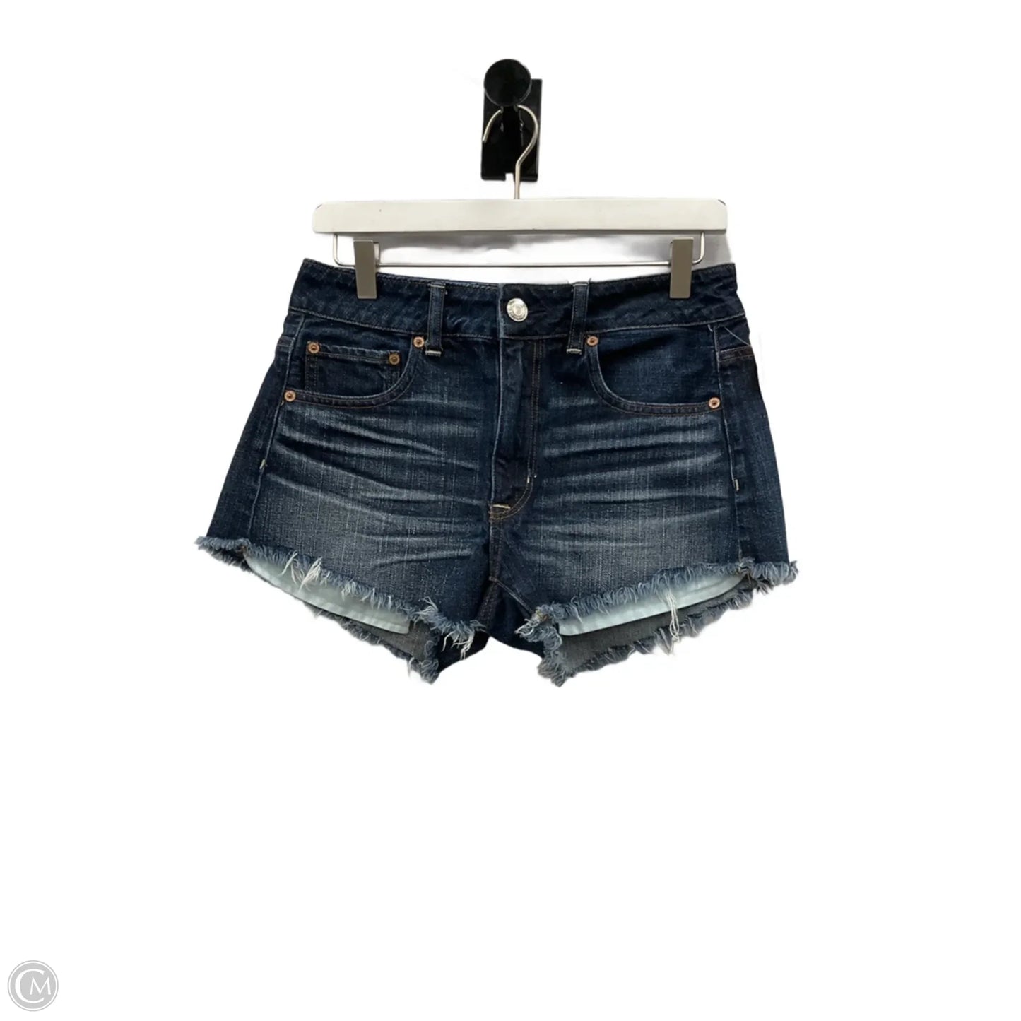 Shorts By American Eagle In Blue Denim, Size: 6