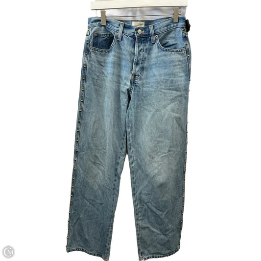 Jeans Wide Leg By Universal Thread In Blue Denim, Size: 4