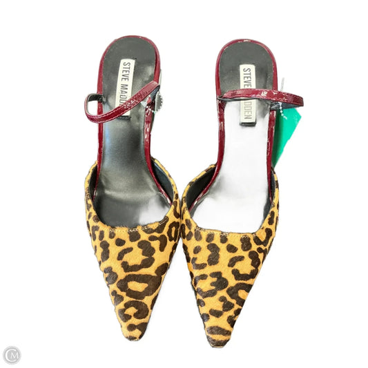 Shoes Heels Stiletto By Steve Madden In Tan, Size: 8.5