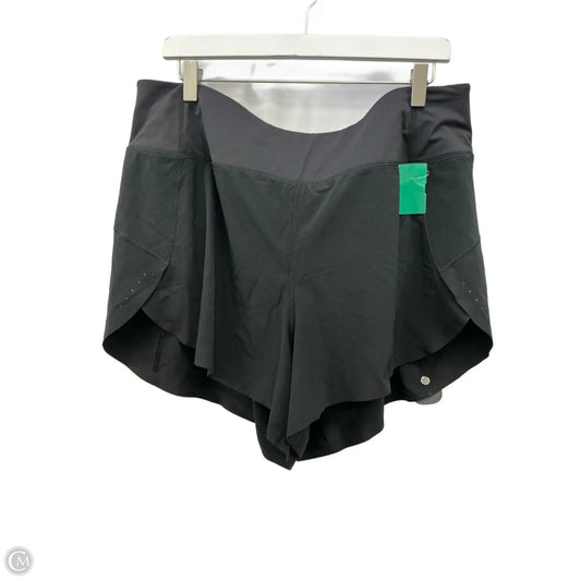 Athletic Shorts By Athleta In Black, Size: 1x