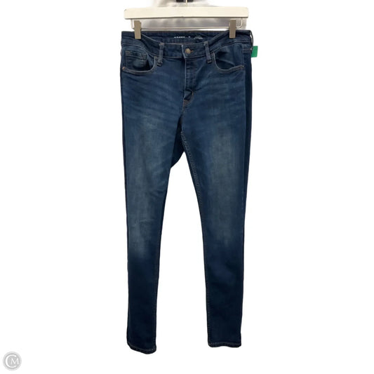 Jeans Skinny By Old Navy In Blue Denim, Size: 10l
