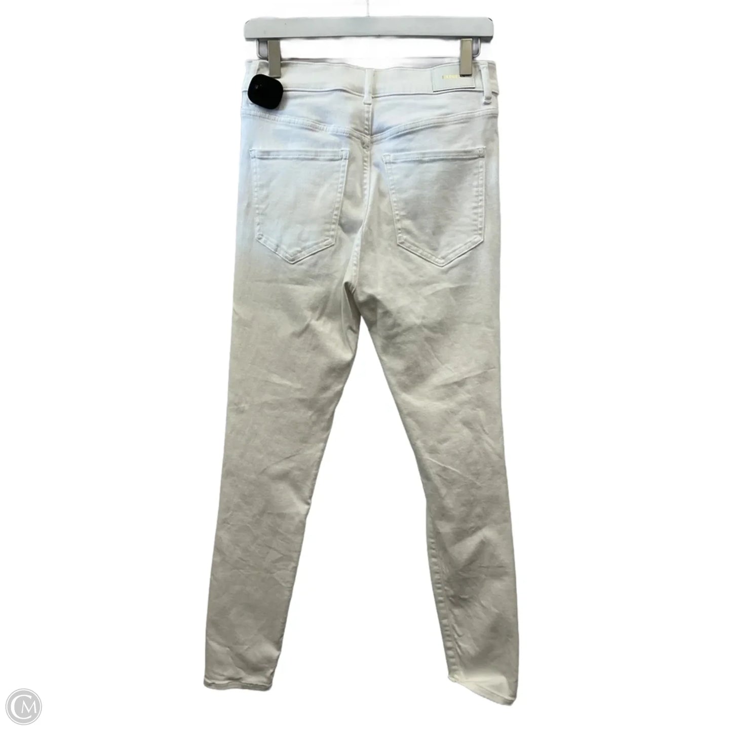 Jeans Skinny By Express In White, Size: 8