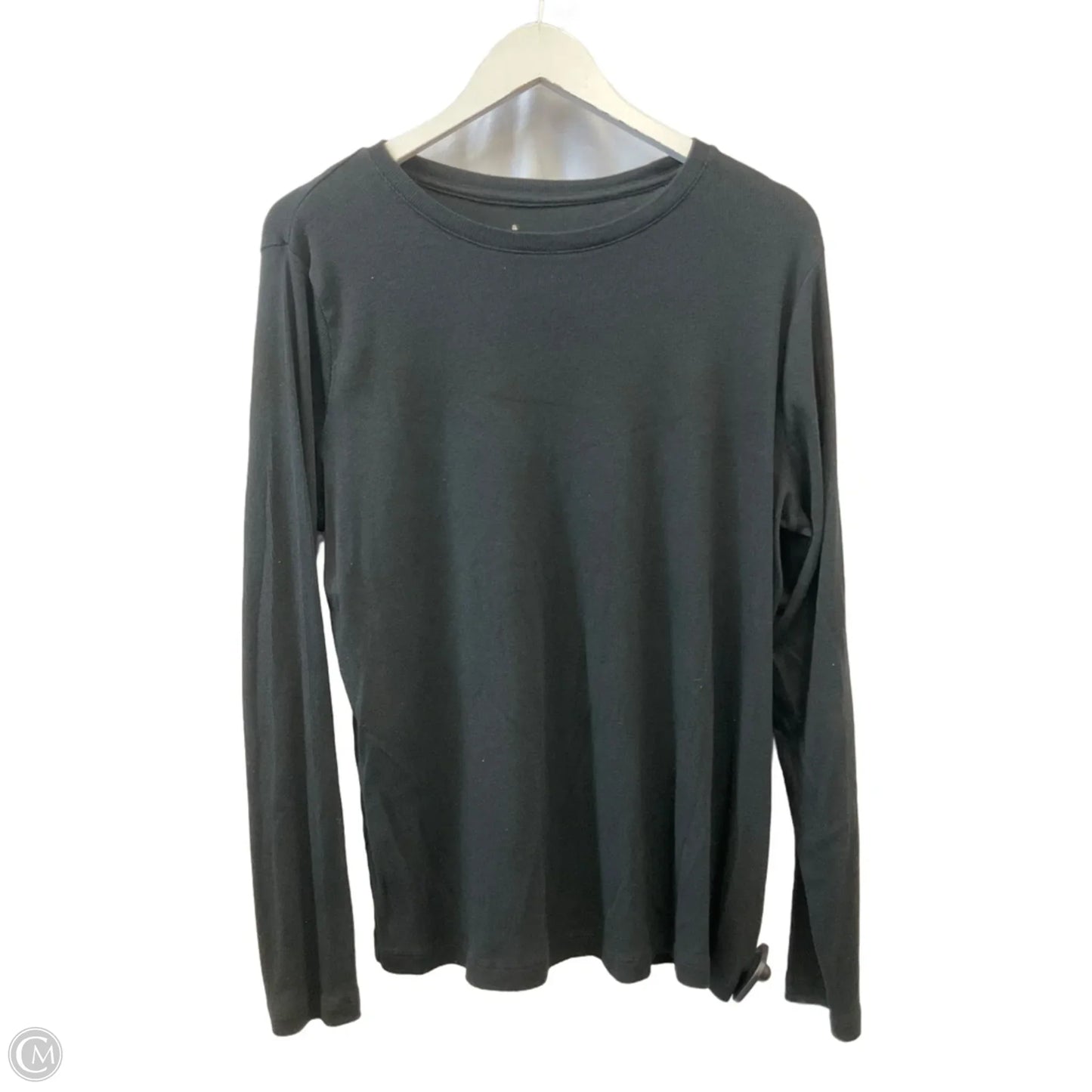 Top Long Sleeve Basic By A New Day In Black, Size: Xxl