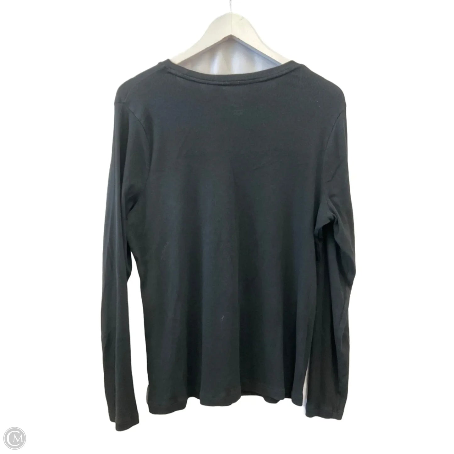 Top Long Sleeve Basic By A New Day In Black, Size: Xxl