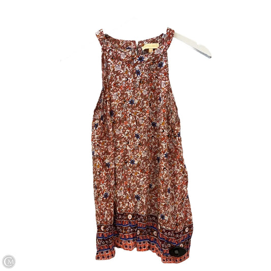 Top Sleeveless By Lucy And Laurel In Multi-colored, Size: M