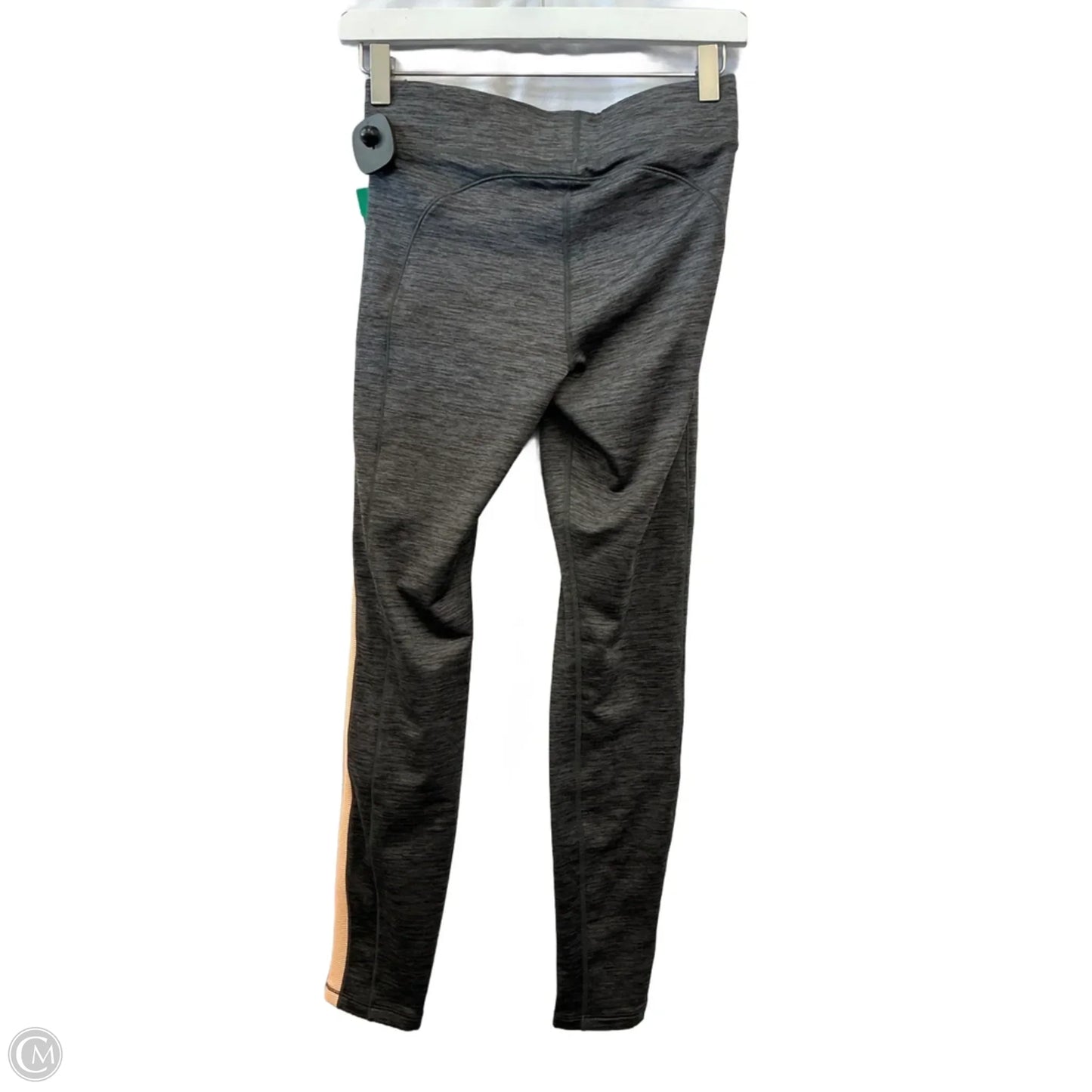Athletic Leggings By Under Armour In Grey, Size: M