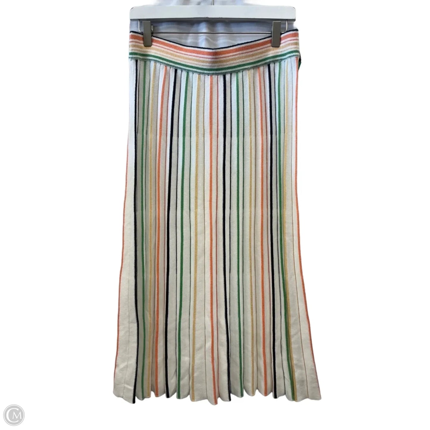 Skirt Maxi By Liz Claiborne In Striped Pattern, Size: M