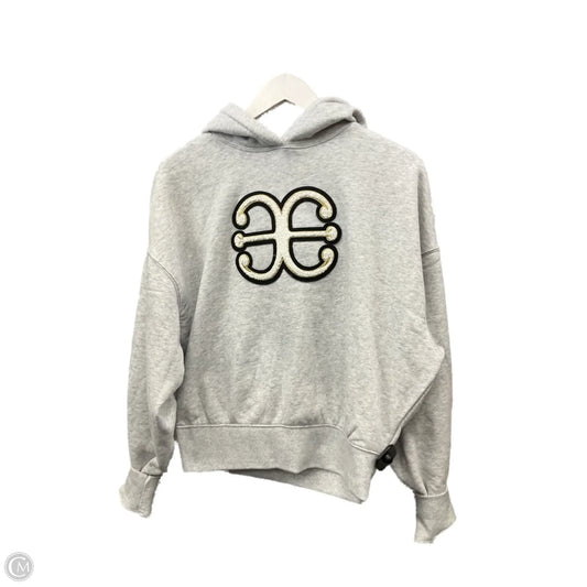 Sweatshirt Hoodie By Express In Grey, Size: Xs
