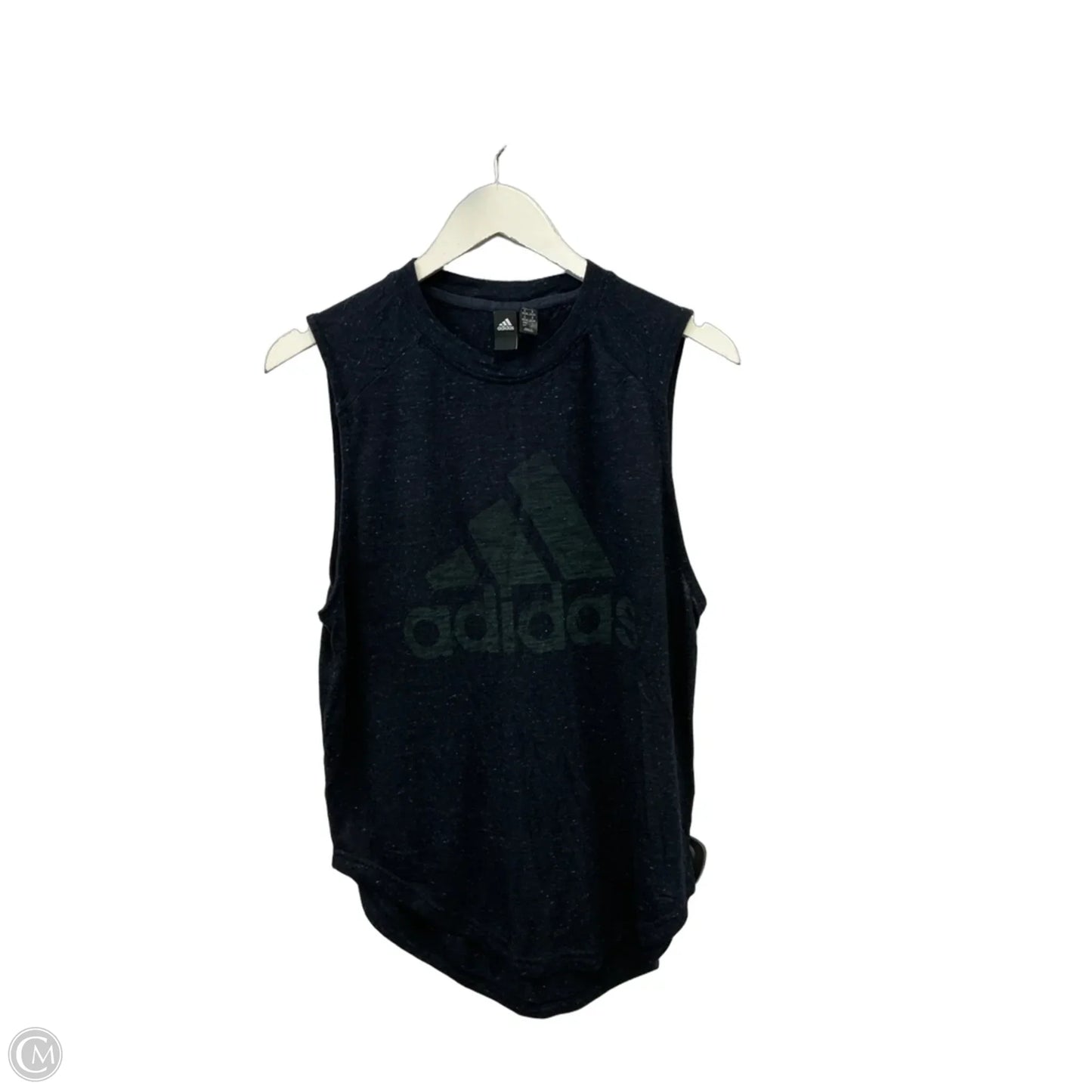 Athletic Tank Top By Adidas In Navy, Size: S