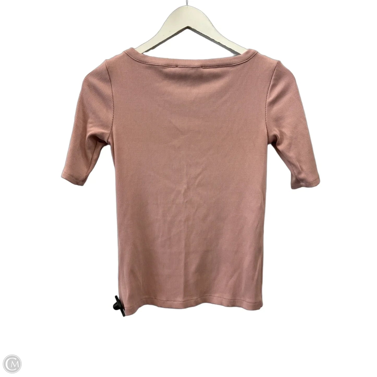 Top Short Sleeve By Tahari In Pink, Size: Xs